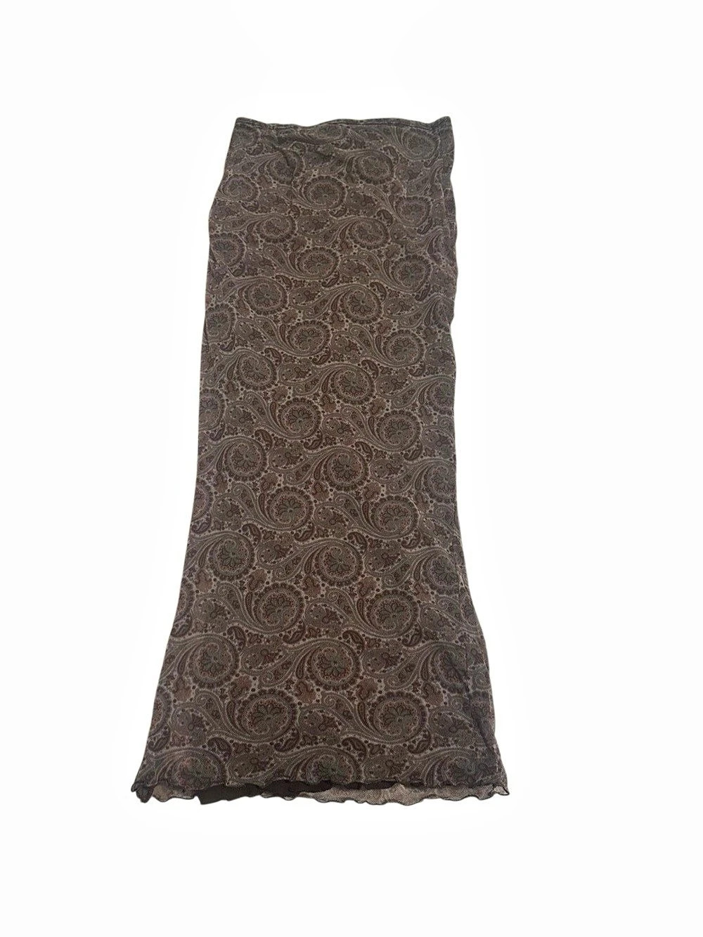 Weston Wear Paisley Mini Skirt in Brown Size Small